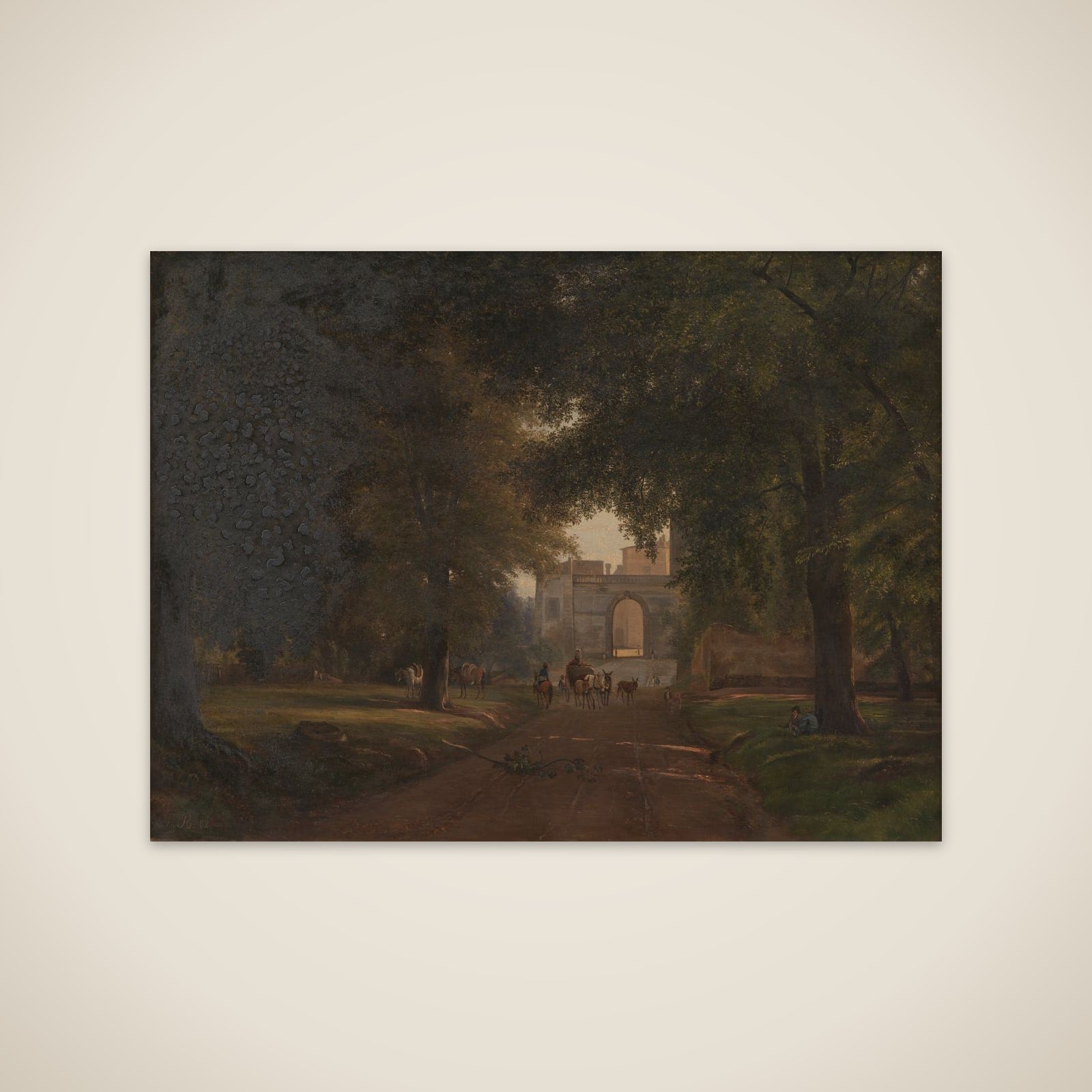 Ved Ariccia unframed print