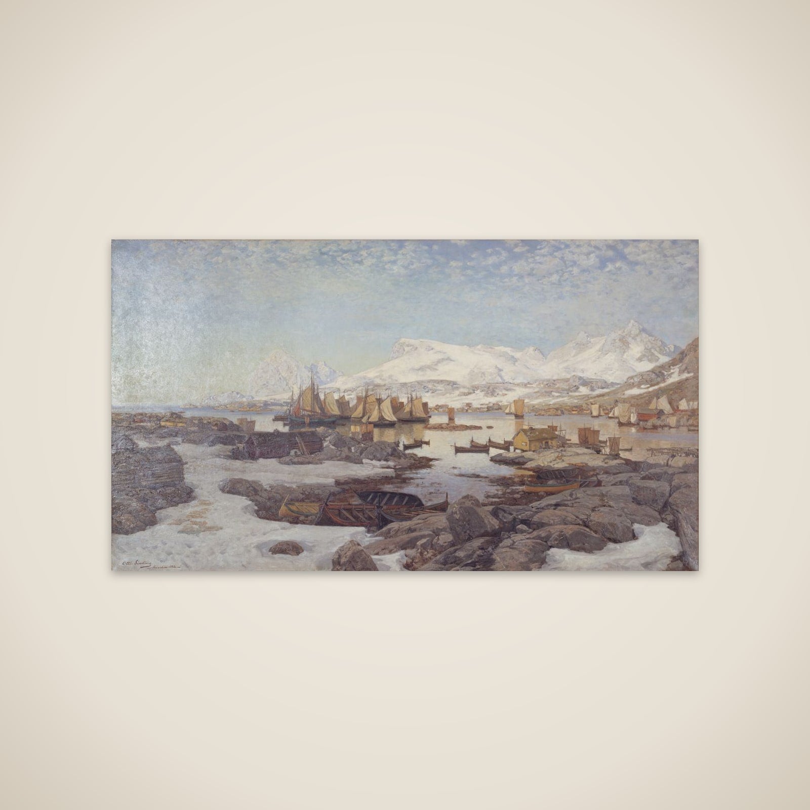 En forårsdag i Lofoten unframed print