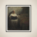 Leonora Christina i Maribo Kloster framed