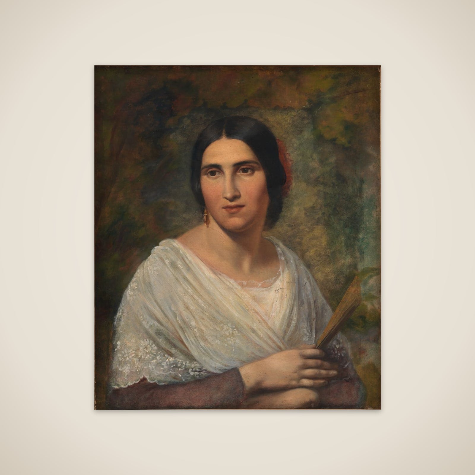 En romerinde unframed print