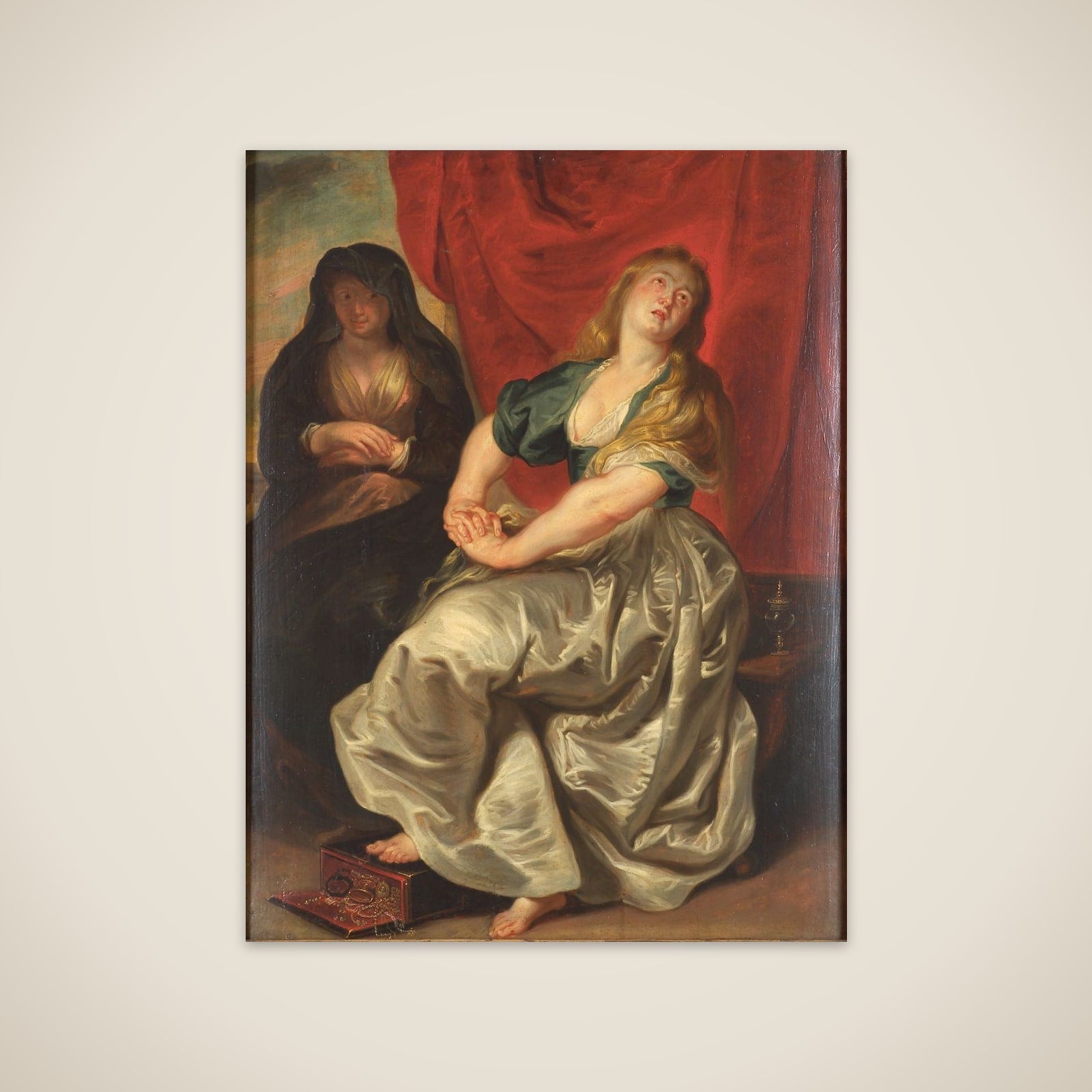 Angrende Magdalena unframed print