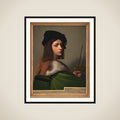 Violinspilleren framed