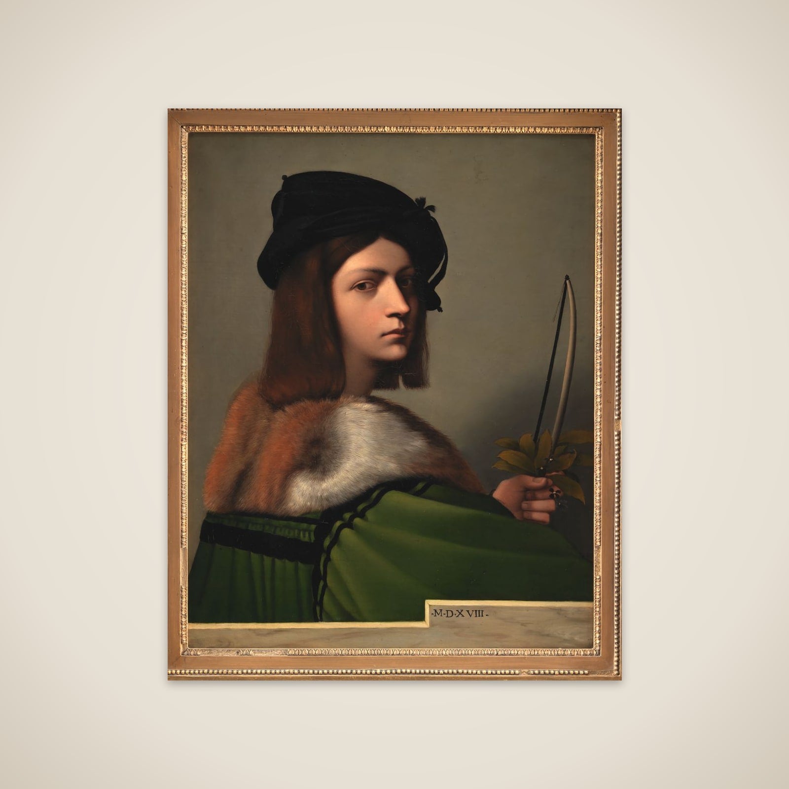 Violinspilleren unframed print