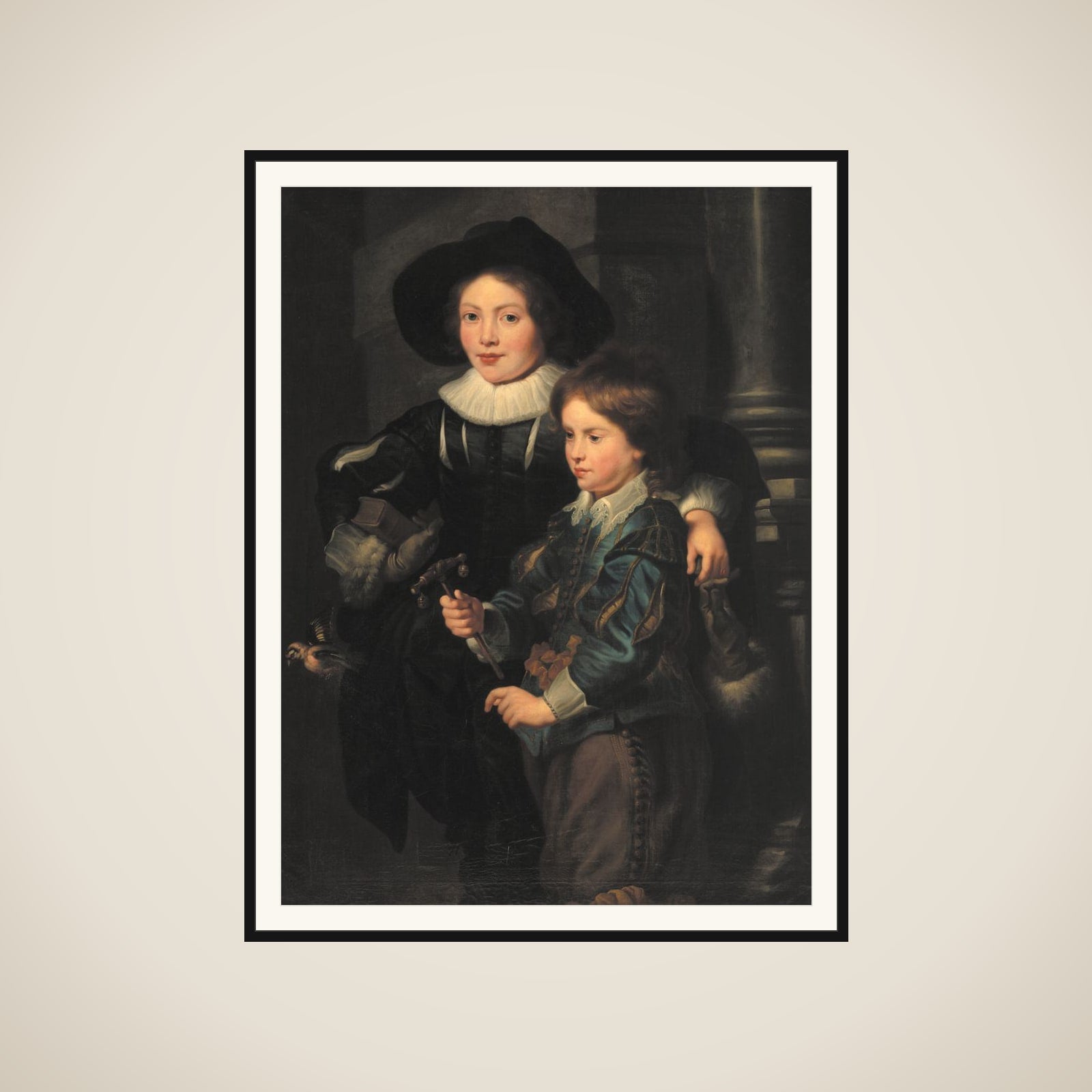 Rubens' sønner framed