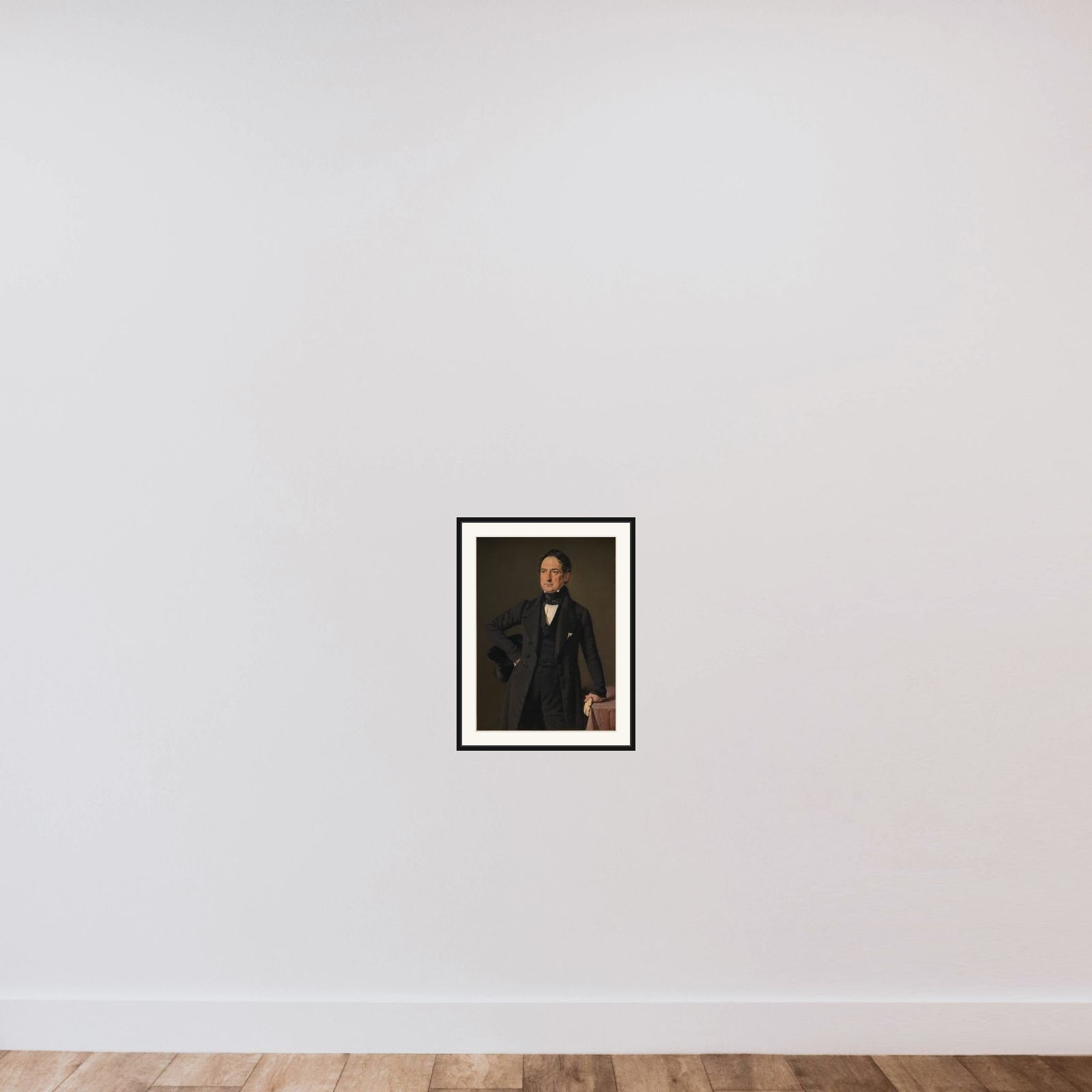 Ole Jørgen Rawert, direktør i kommercekollegiet og industrihistoriker framed — shown to scale