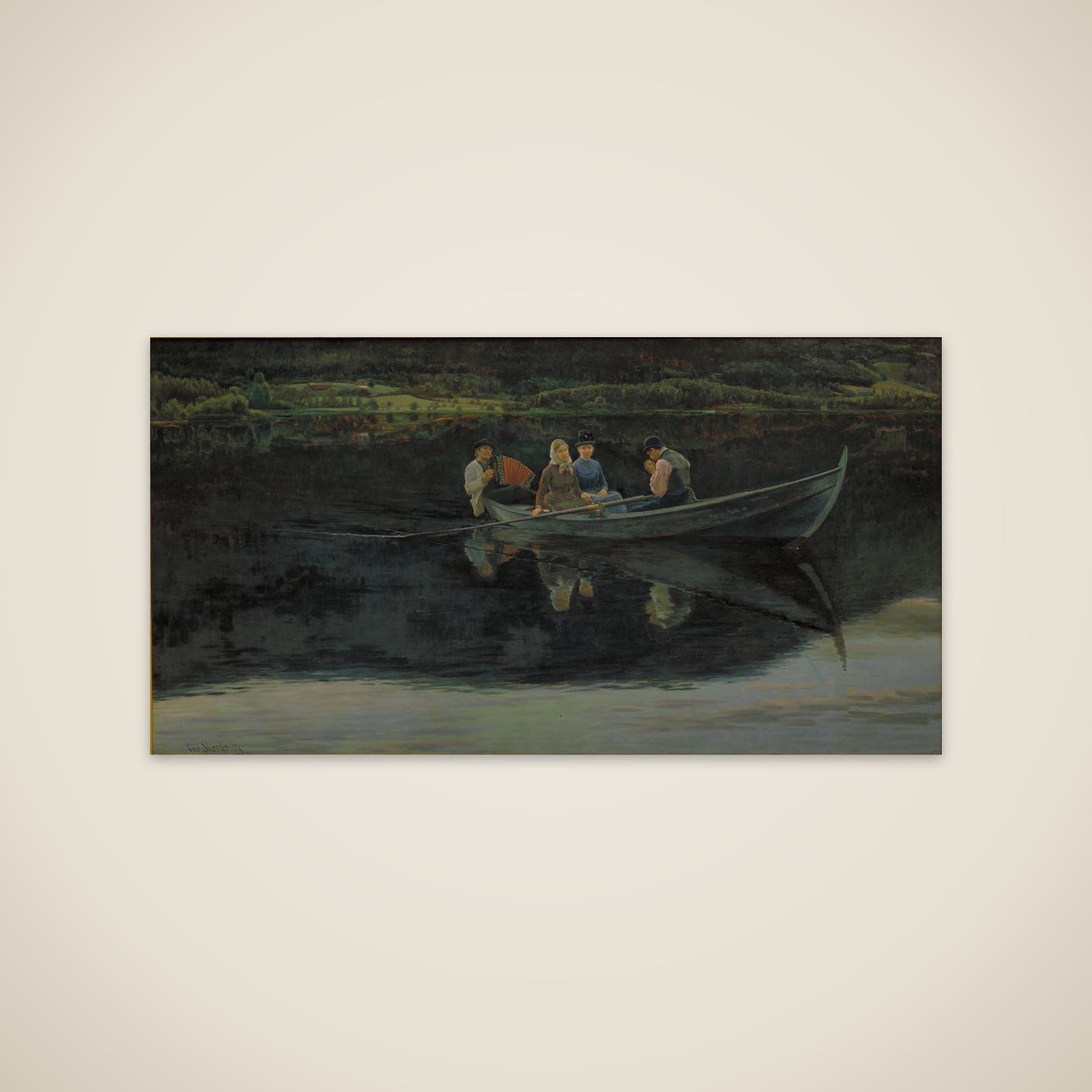 Skt. Hansaften i Norge unframed print