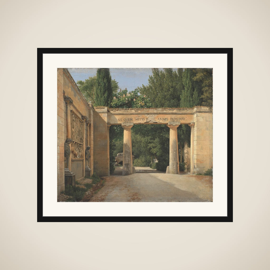 Parti i Villa Borgheses have framed
