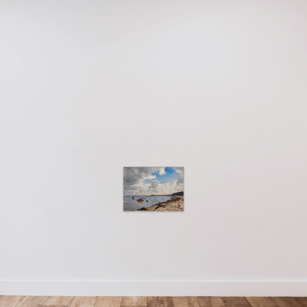 Sjællands nordkyst med udsigt til Kronborg unframed — shown to scale