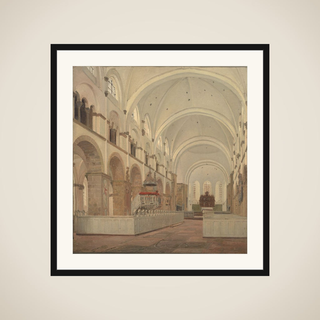 Ribe Domkirkes indre framed