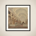 Ribe Domkirkes indre framed