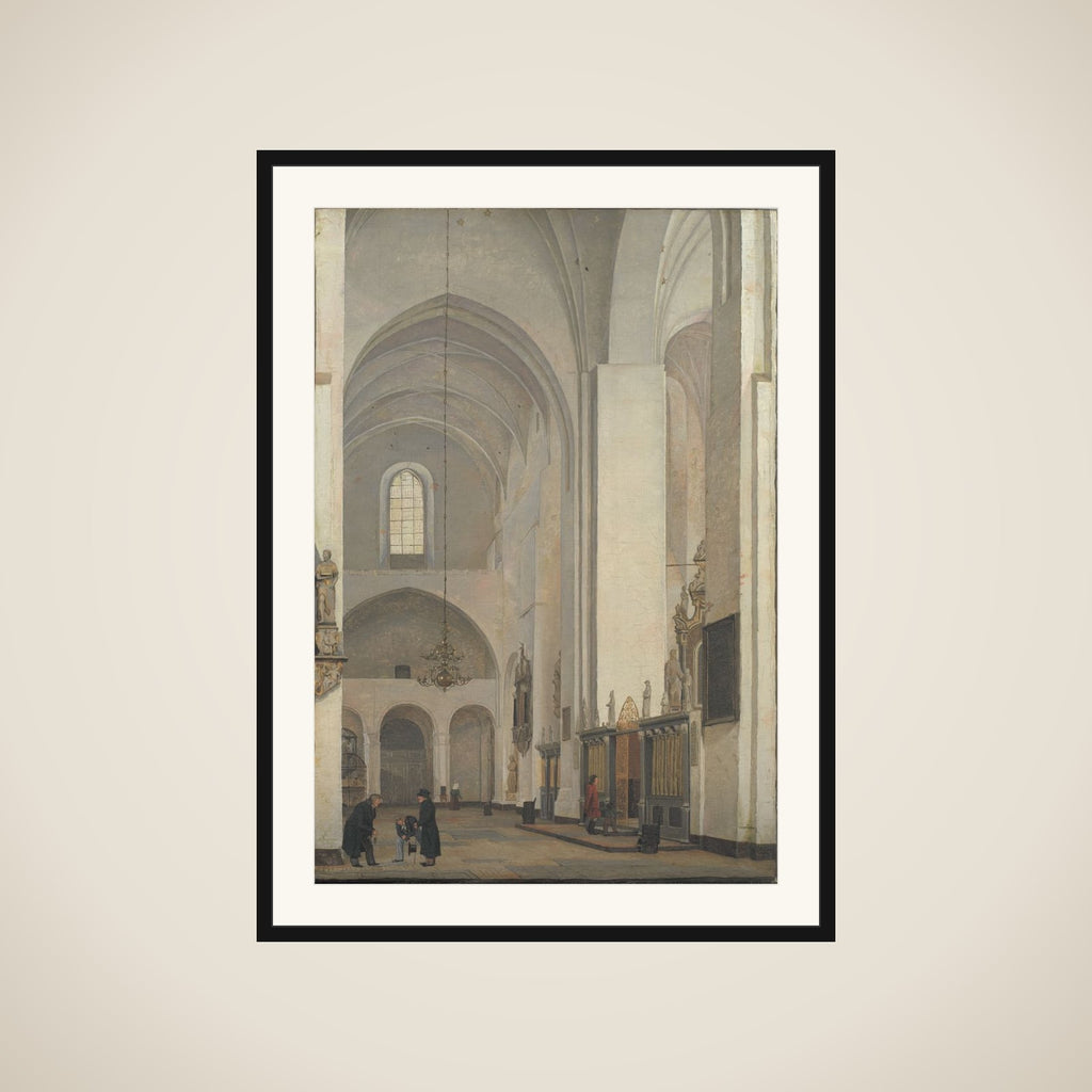 Parti i Århus Domkirke framed