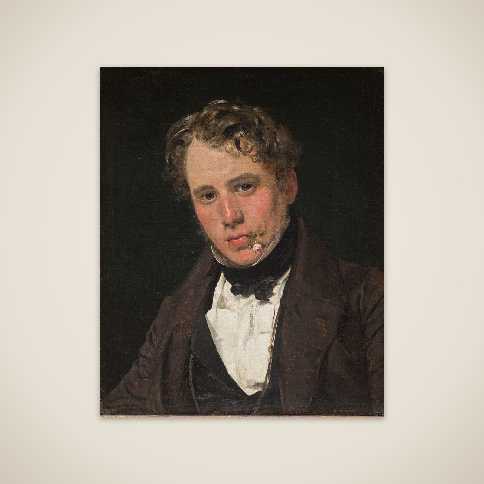 Maleren Wilhelm Marstrand unframed print