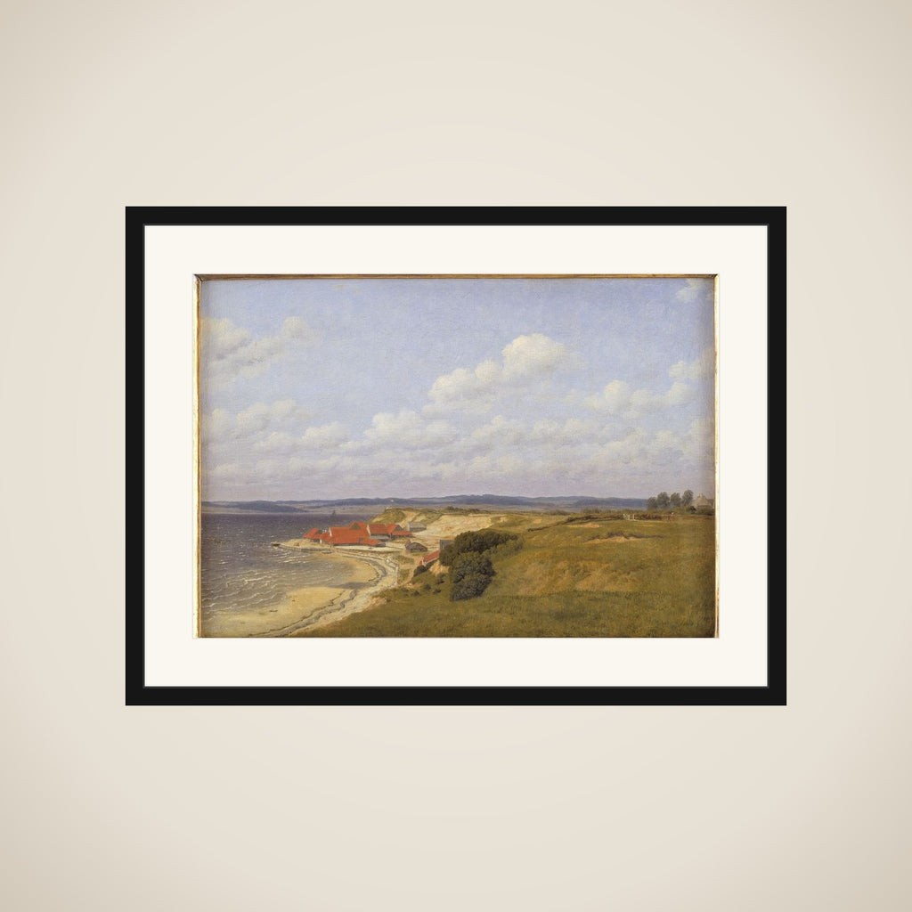 Teglværket Renbjærg ved Flensborg Fjord framed