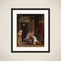 Paris hos Helena overraskes af Menelaos framed