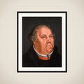 Portræt af Martin Luther (1483-1546) framed