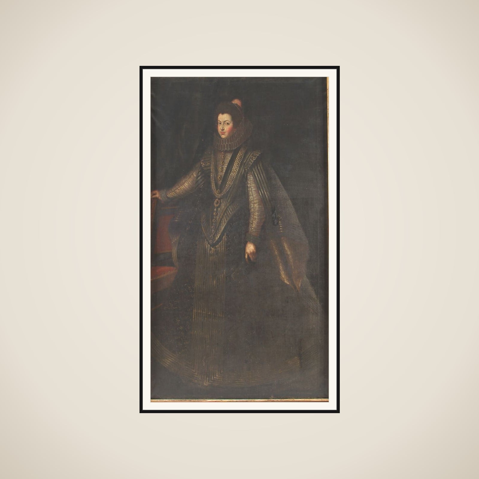 Isabella af Bourbon framed