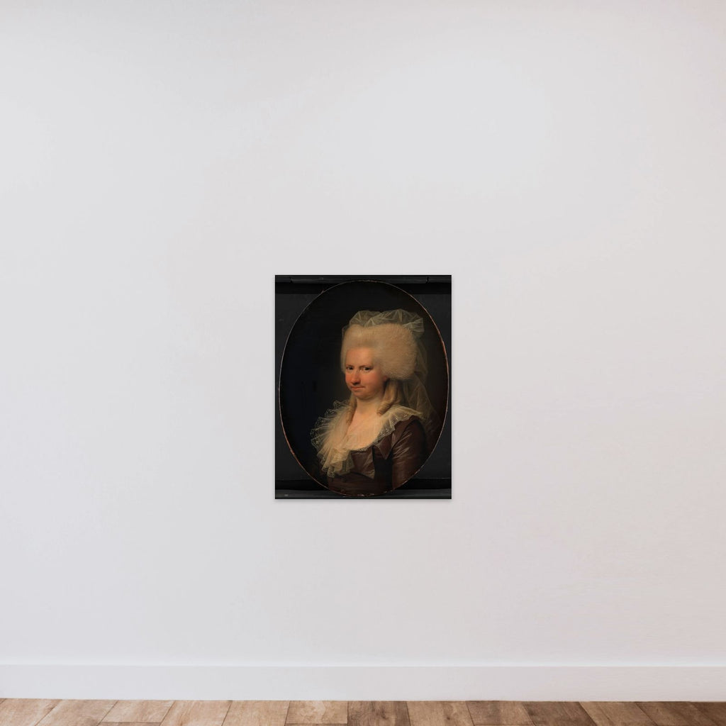 Charlotte Sophie Gerner, f. Rasch, Henrik Gerners hustru unframed — shown to scale