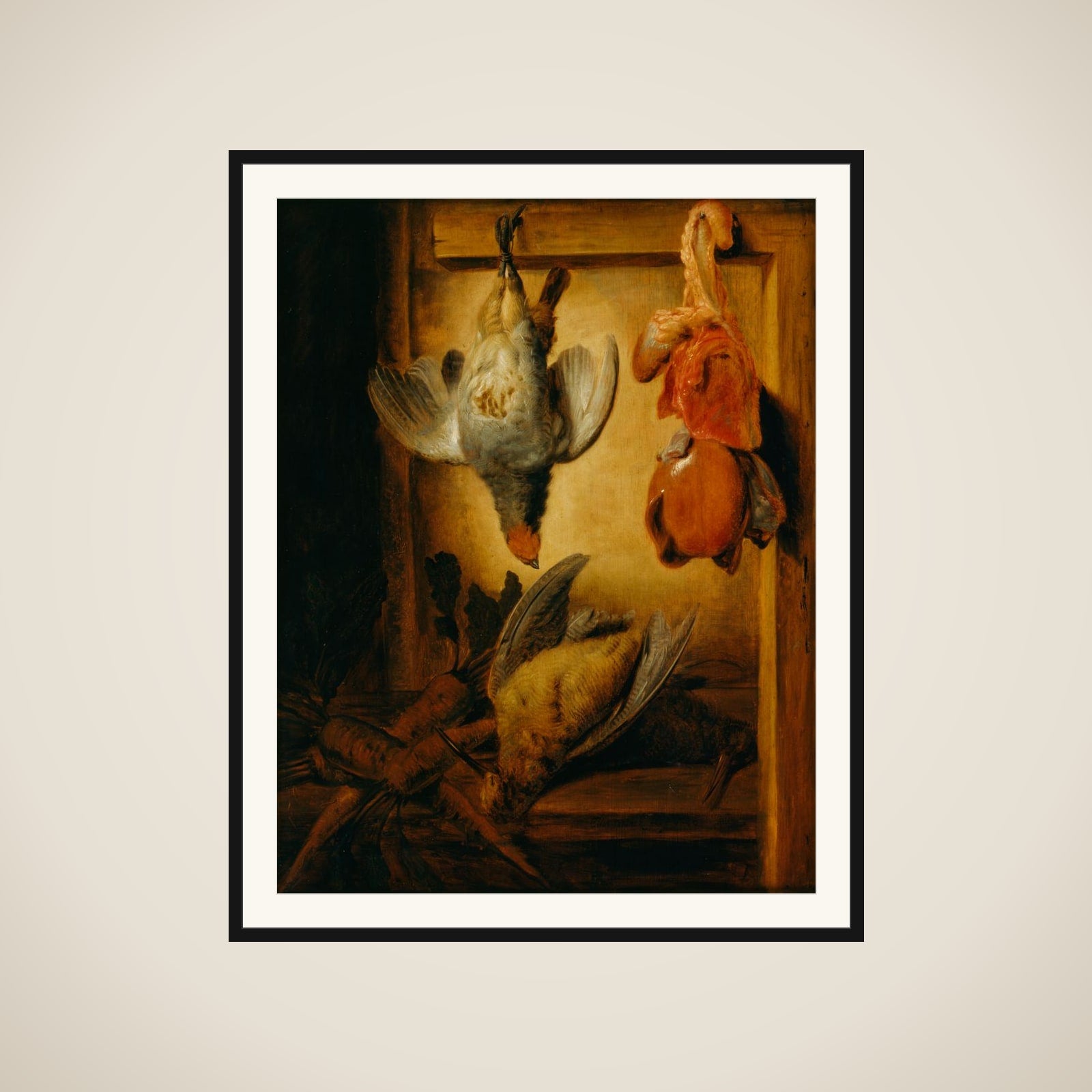 Døde fugle framed