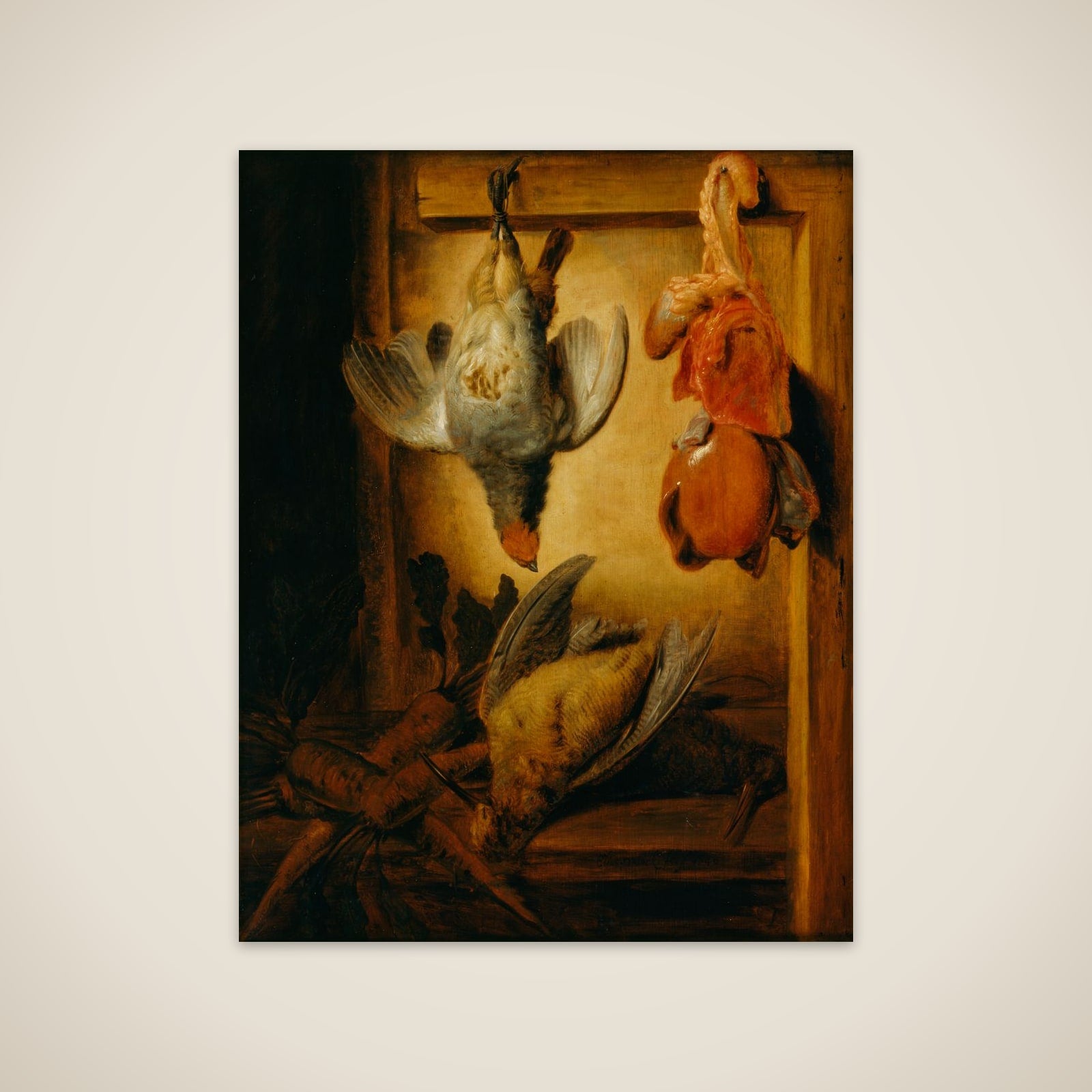 Døde fugle unframed print