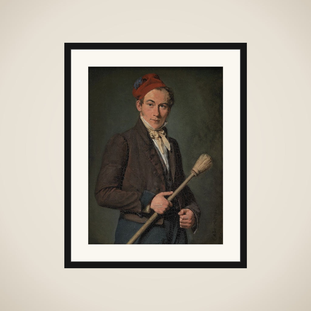 Teatermaler Troels Lund framed