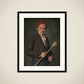 Teatermaler Troels Lund framed