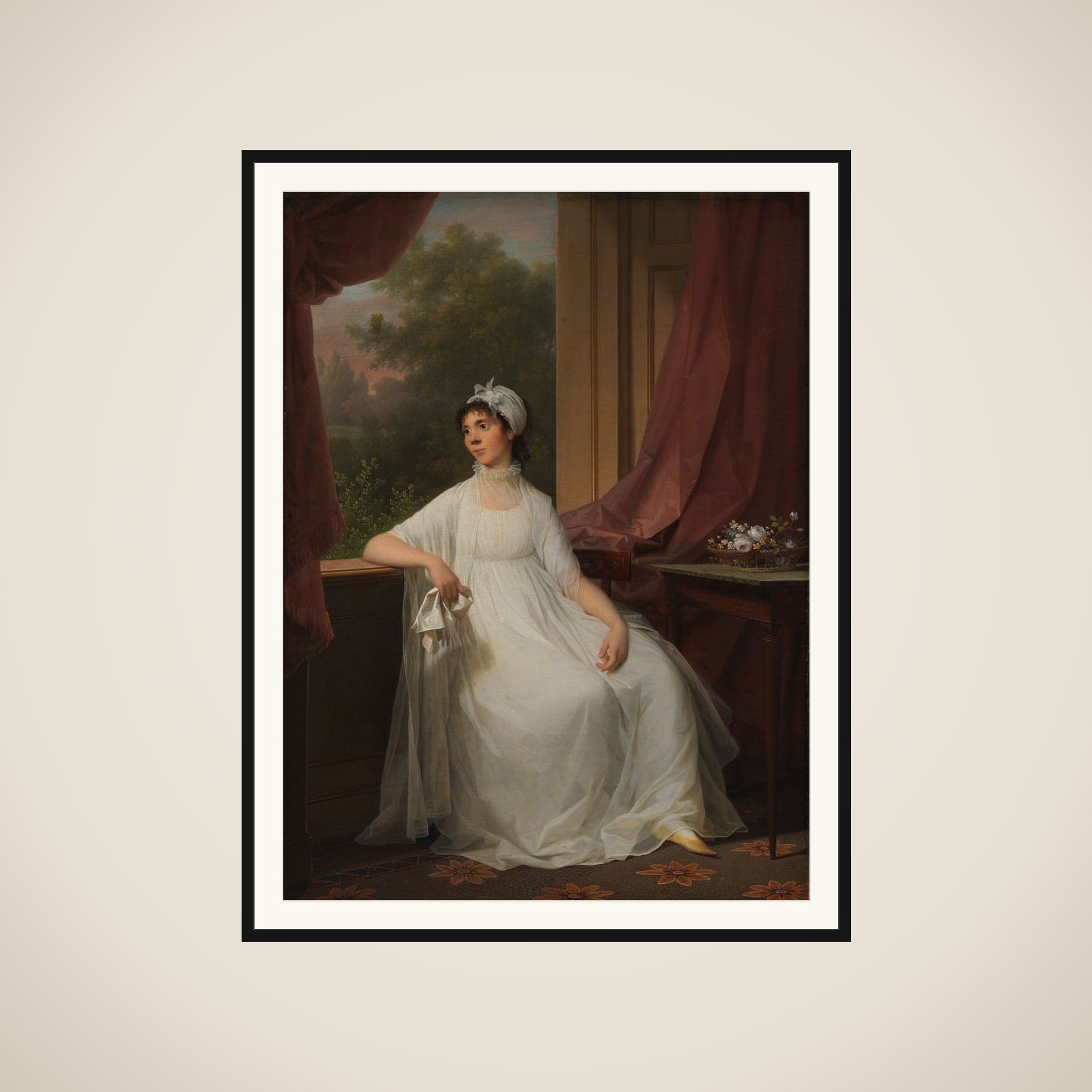 Gertrud Hage, f. Heitmann framed