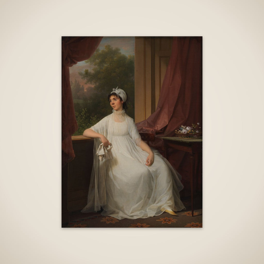 Gertrud Hage, f. Heitmann unframed print