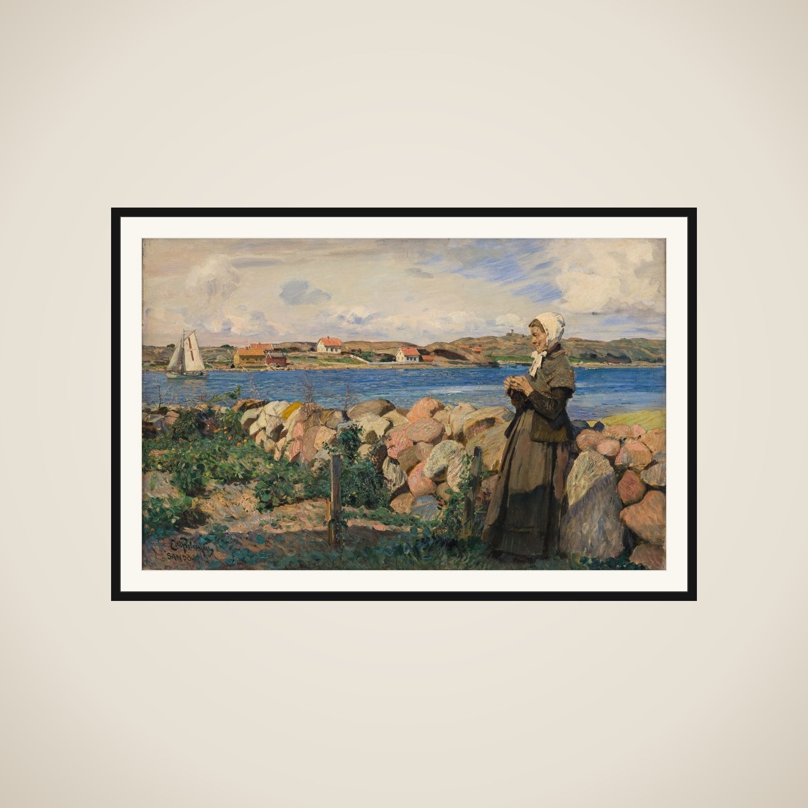 Fra den norske skjærgård framed