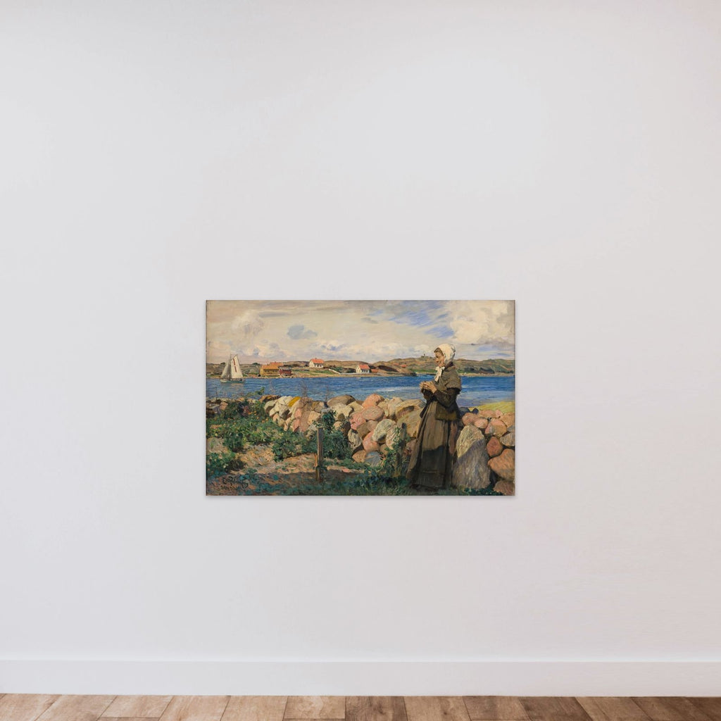 Fra den norske skjærgård unframed — shown to scale