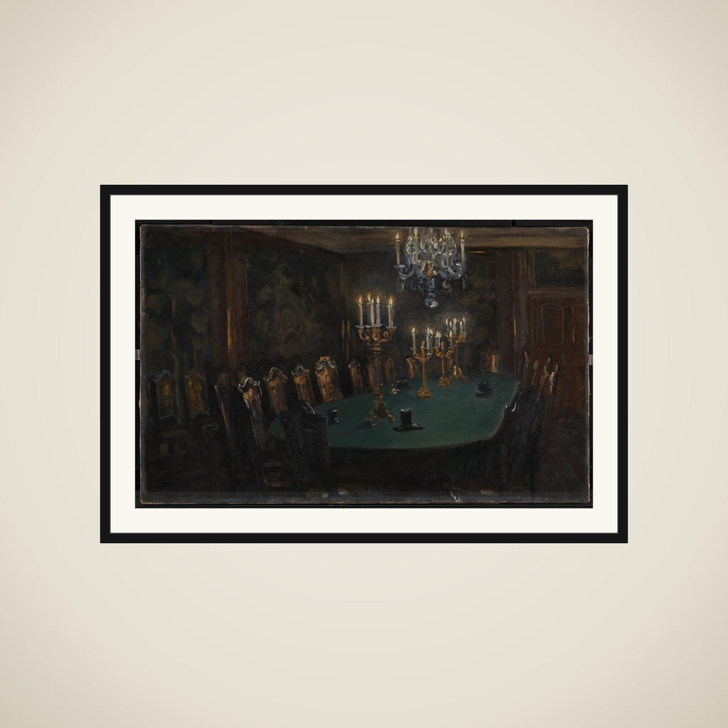 Interiør framed