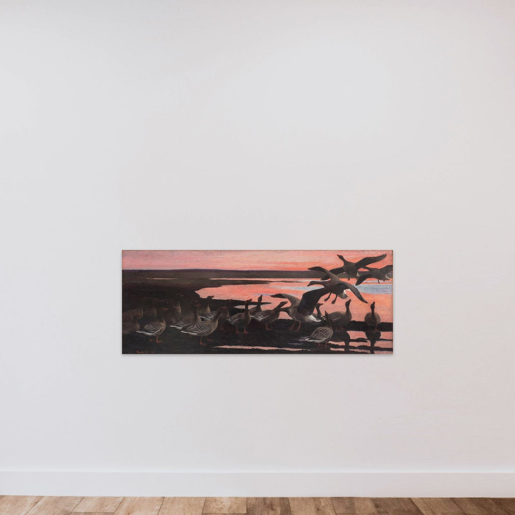 Vildgæs unframed — shown to scale