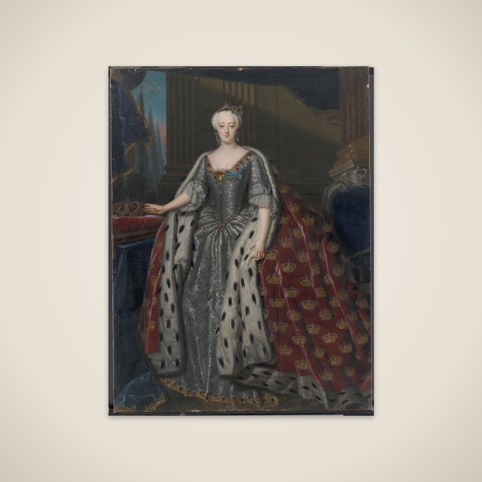 Sophie Magdalene, Christian VI's dronning unframed print