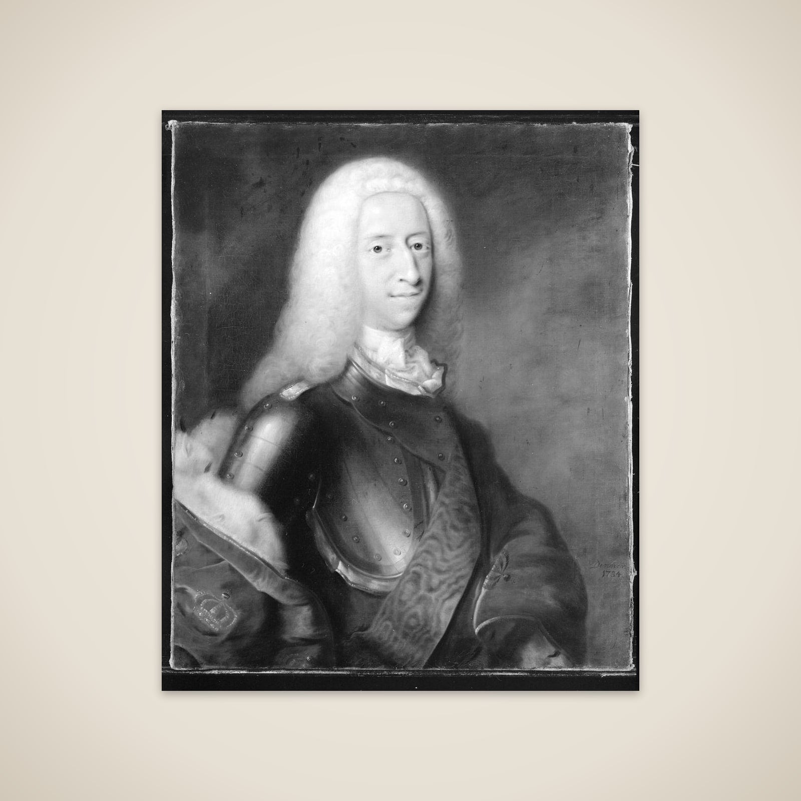 Kong Christian Vl unframed print