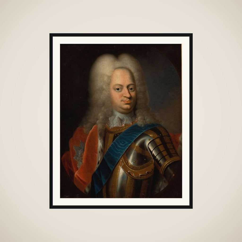 Prins Carl. Frederik IV's broder framed