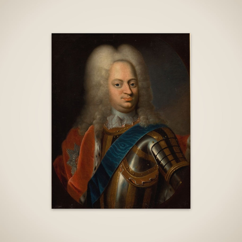 Prins Carl. Frederik IV's broder unframed print