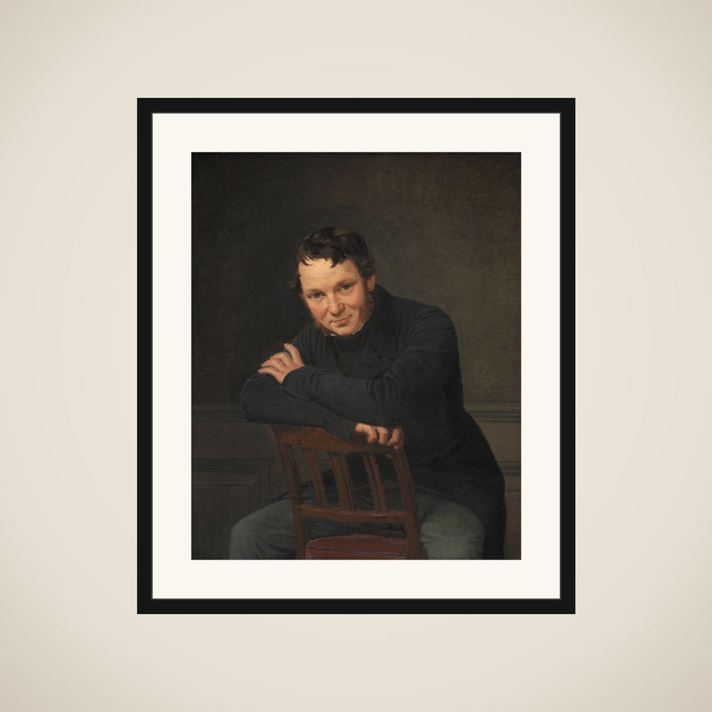 Arkitekten Gottlieb Bindesbøll framed