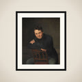 Arkitekten Gottlieb Bindesbøll framed