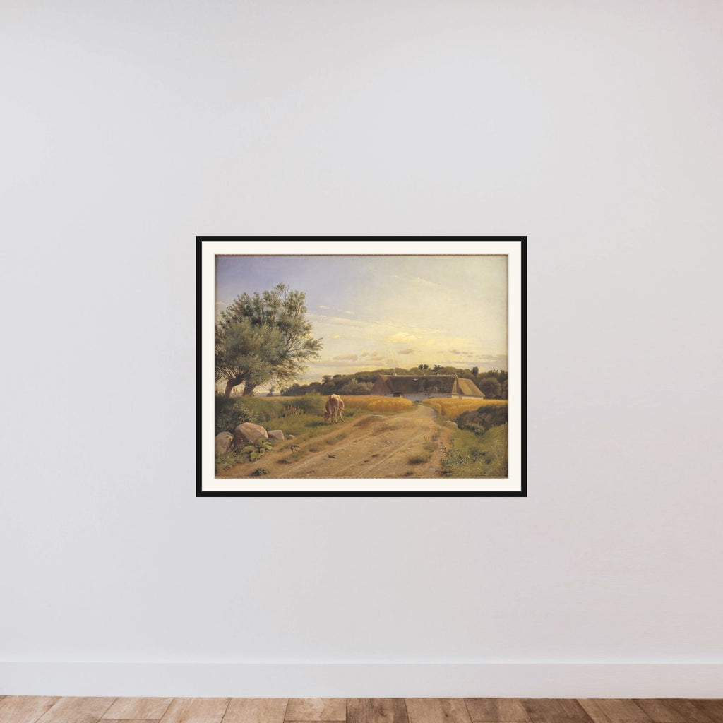 Et boelsted ved Lodskov nær Vognserup framed — shown to scale