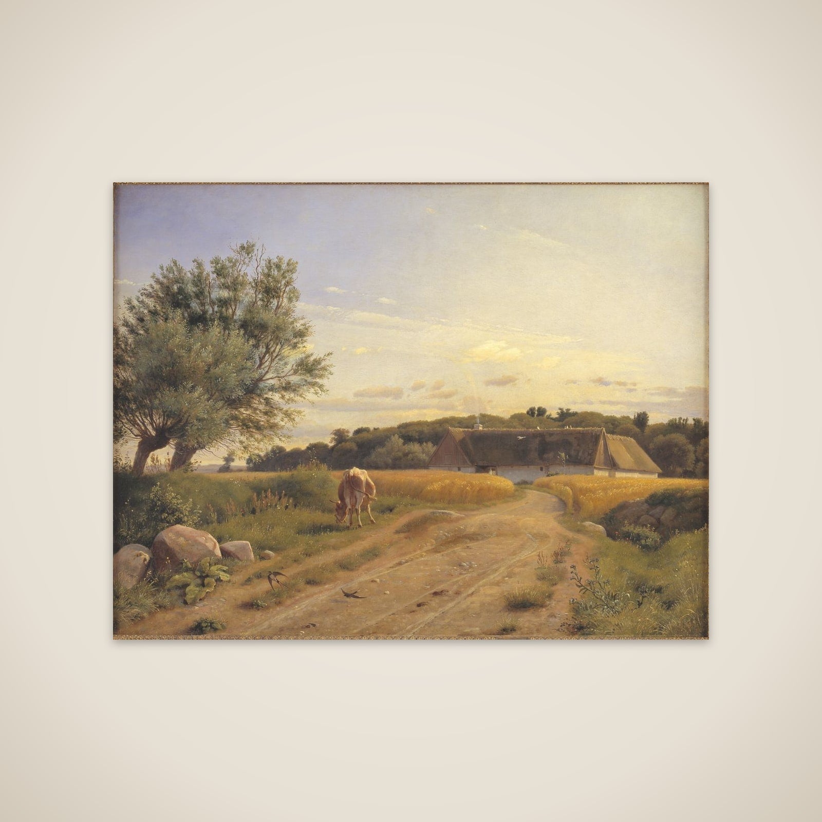 Et boelsted ved Lodskov nær Vognserup unframed print