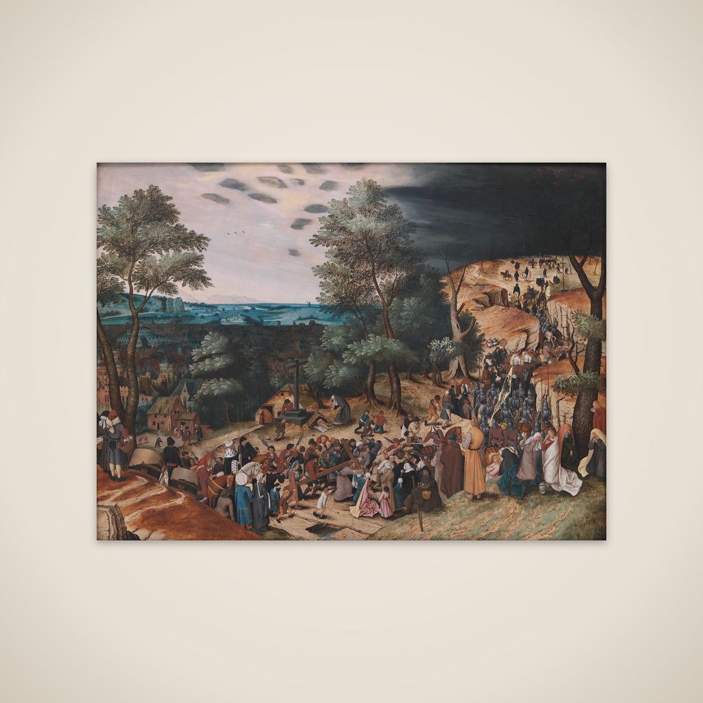 Kristi gang til Golgatha unframed print