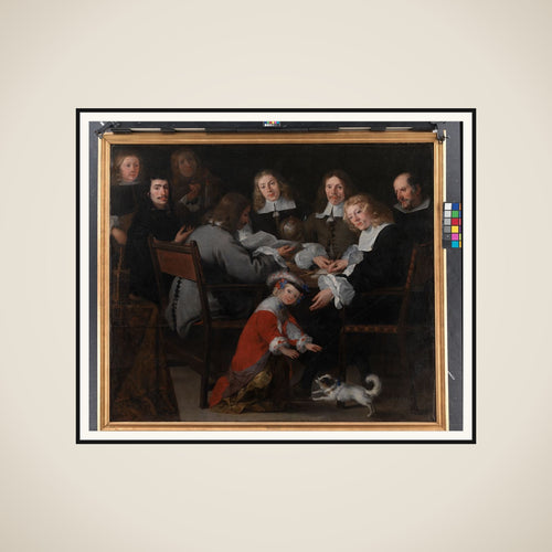 Ambassadør C. Pedersen Lerche med sin Stab framed