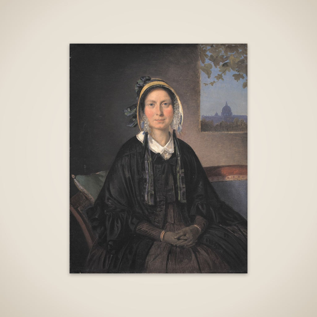 Frederikke Raffenberg, f. Hagerup unframed print