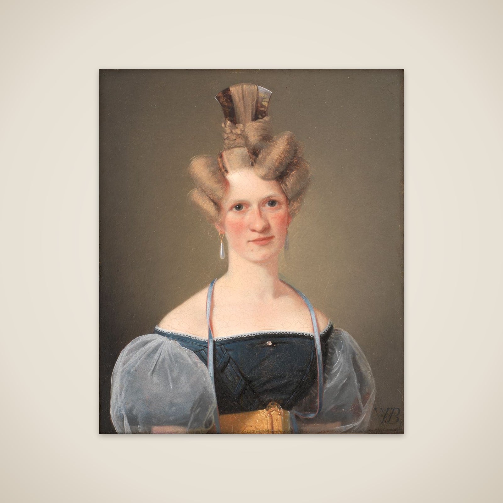 Marie Raffenberg, kunstnerens forlovede unframed print