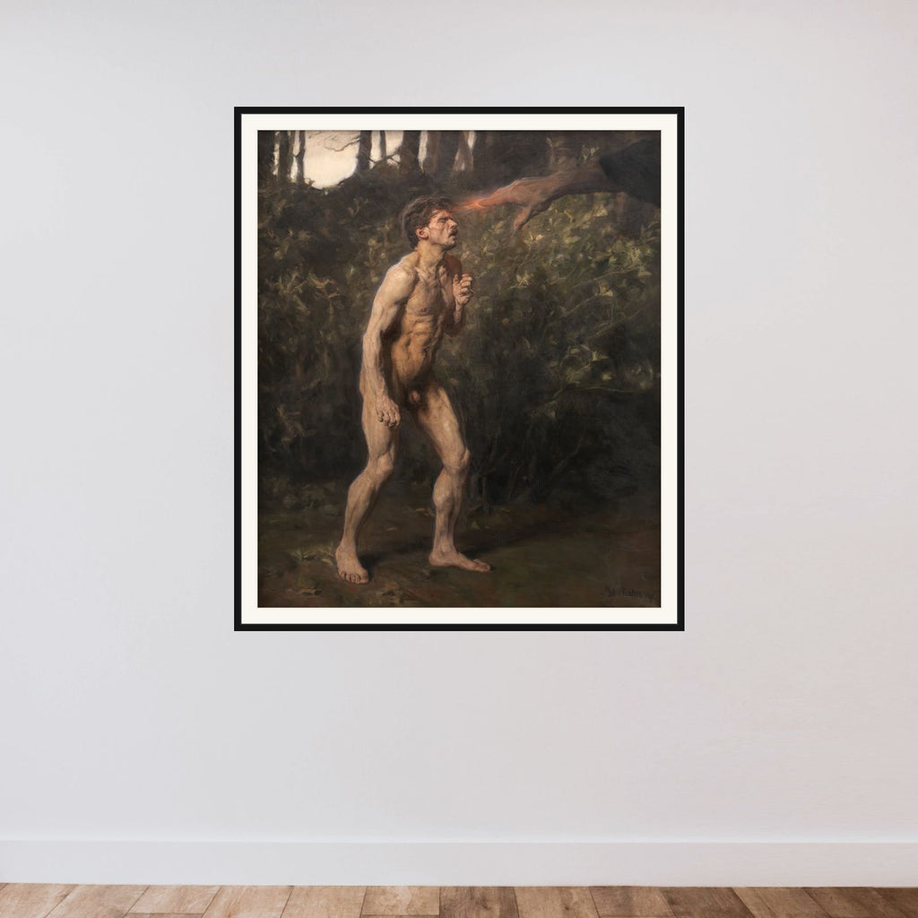 Kain framed — shown to scale