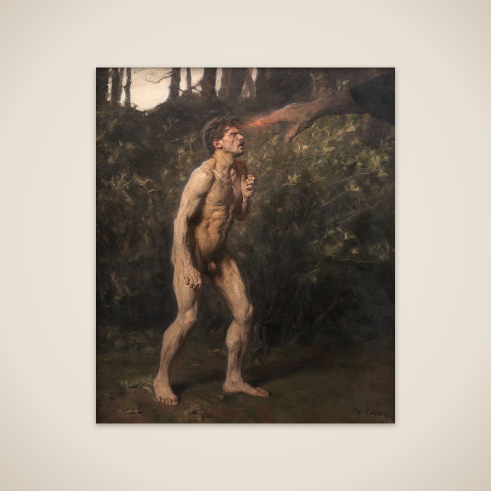 Kain unframed print