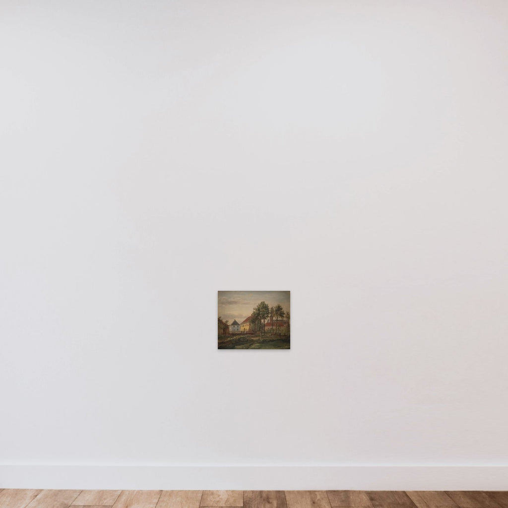 Munkemølle i Odense unframed — shown to scale