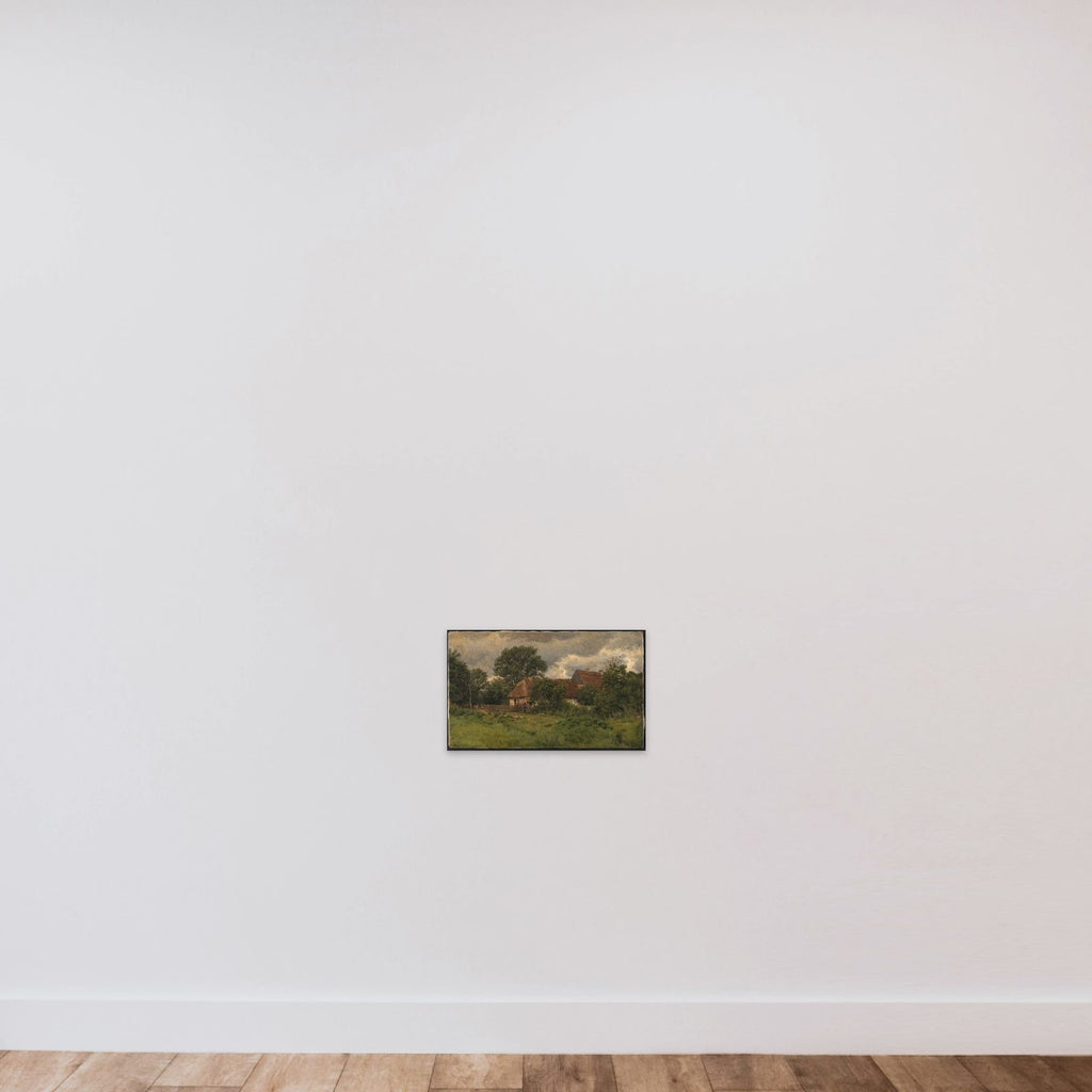 Gamle udbygninger ved en herregård unframed — shown to scale