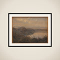 Udsigt mod Castel Gandolfo framed