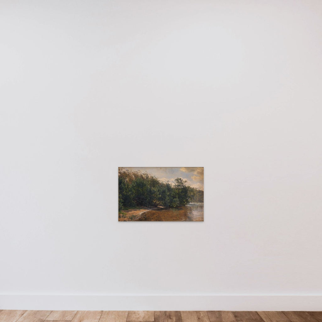 Ellebuske ved Almind Sø unframed — shown to scale