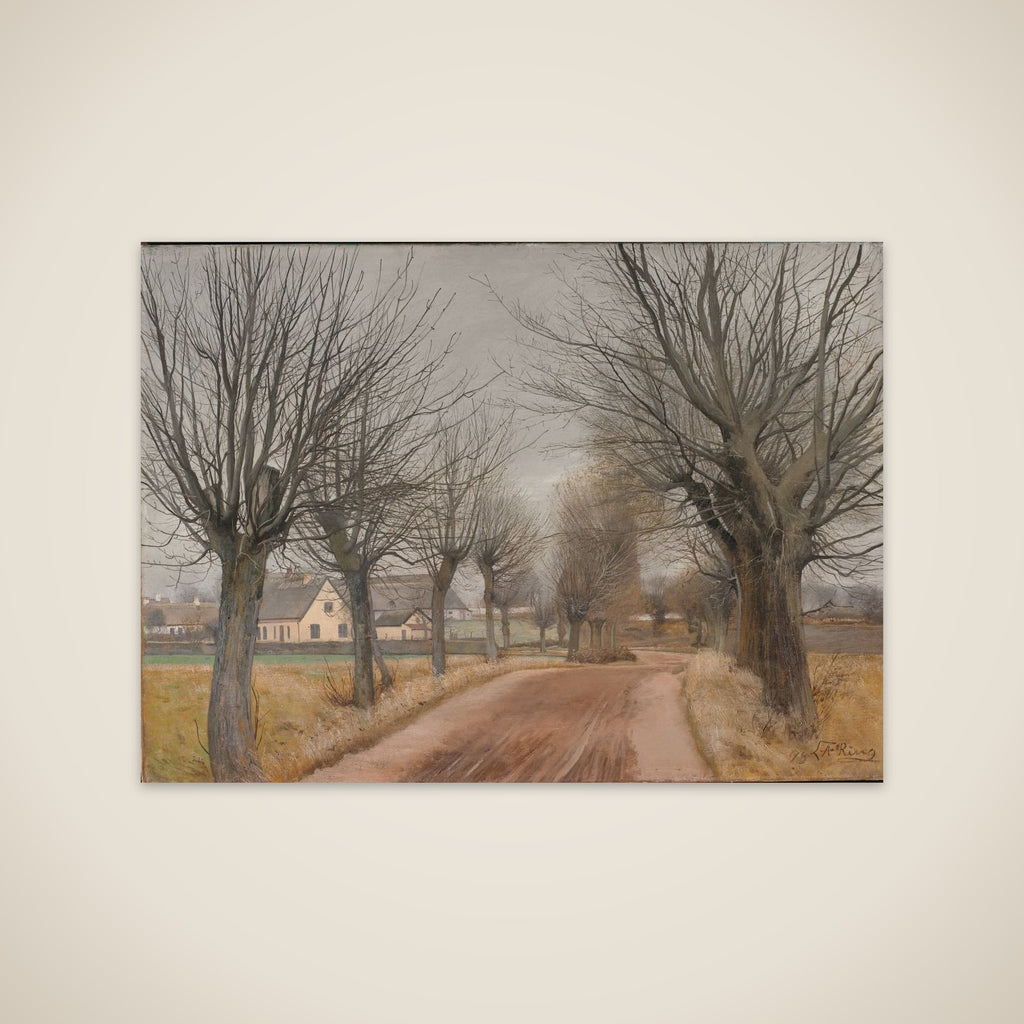 Vej ved Vinderød unframed print